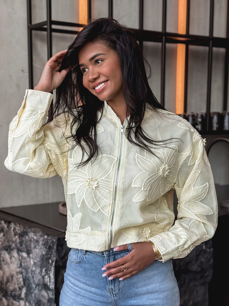 Veste Abigaël - Jaune