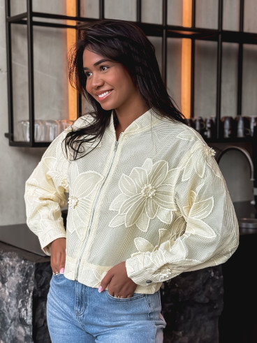 Veste Abigaël - Jaune