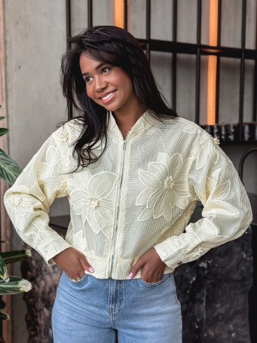 Veste Abigaël - Jaune