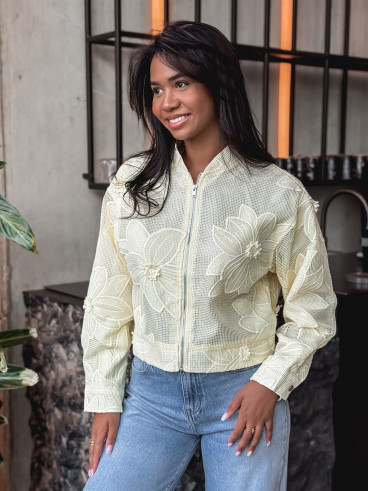 Veste Abigaël - Jaune