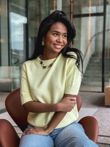 Pull Jihane - Jaune