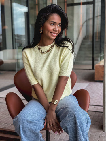 Pull Jihane - Jaune Pull Jihane - Jaune