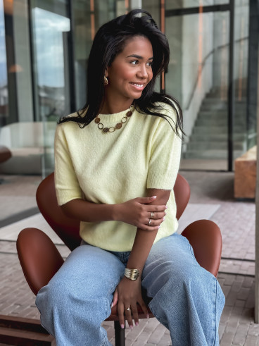 Pull Jihane - Jaune Pull Jihane - Jaune