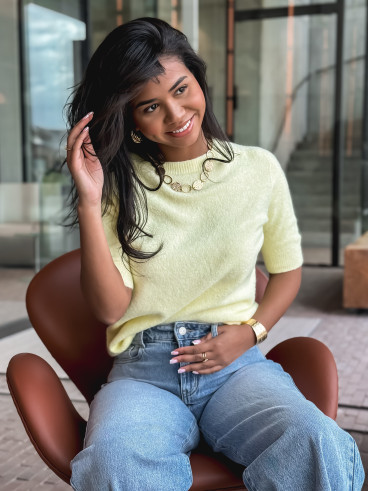 Pull Jihane - Jaune Pull Jihane - Jaune