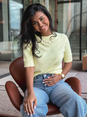 Pull Jihane - Jaune Pull Jihane - Jaune