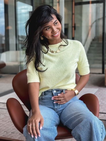 Pull Jihane - Jaune Pull Jihane - Jaune