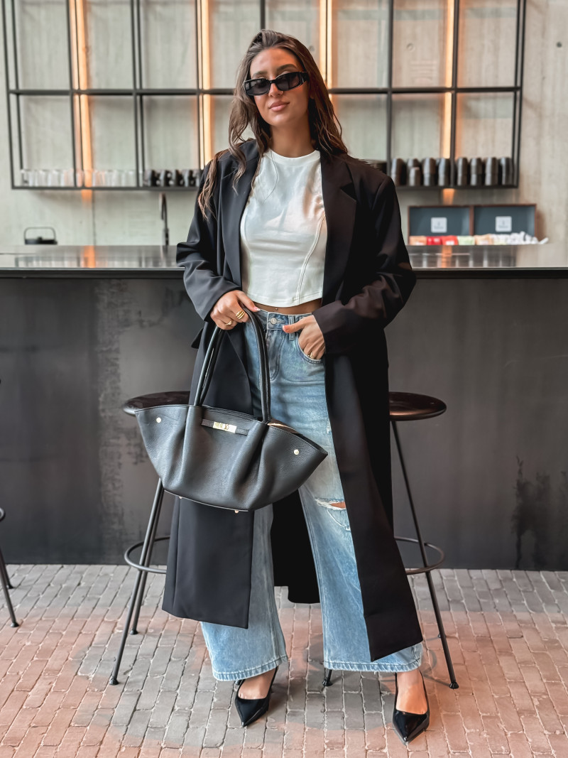 Sac en cuir Eleysa - Noir