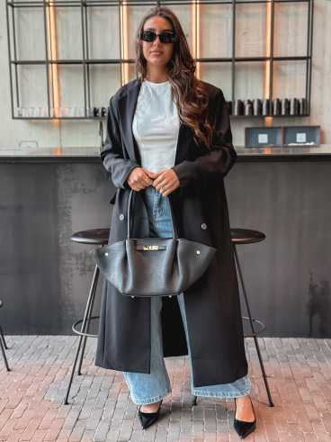 Sac en cuir Eleysa - Noir