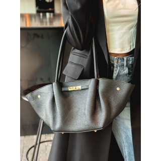 Sac en cuir Eleysa - Noir