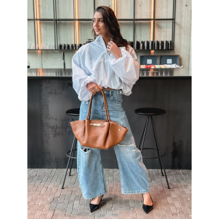 Sac en simili Eleysa - Camel