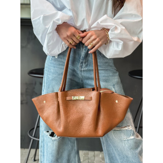 Sac en simili Eleysa - Camel