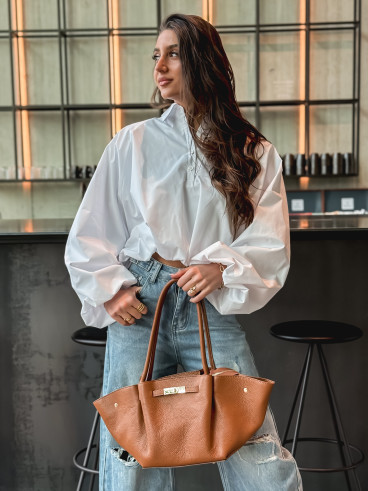 Sac en simili Eleysa - Camel Sac en simili Eleysa - Camel