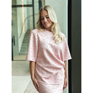 Blouse à fleurs Calathéa - Rose