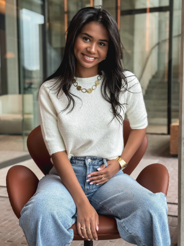 Pull Jihane - Ecru Pull Jihane - Ecru