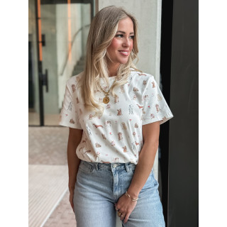 T-shirt Doggy - Blanc