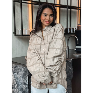 Chemise Adélie - Taupe