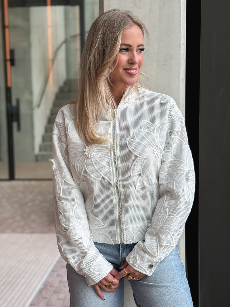 Veste Abigaël - Blanc