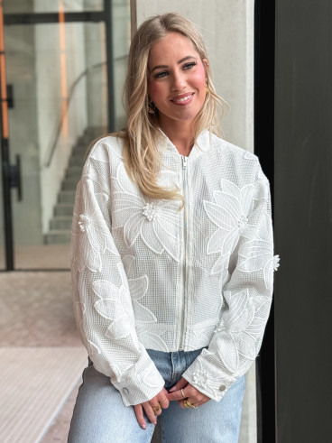 Veste Abigaël - Blanc