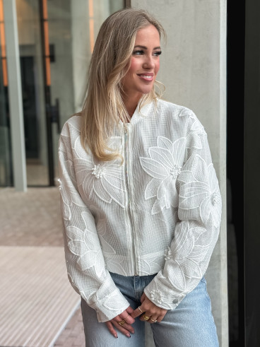 Veste Abigaël - Blanc