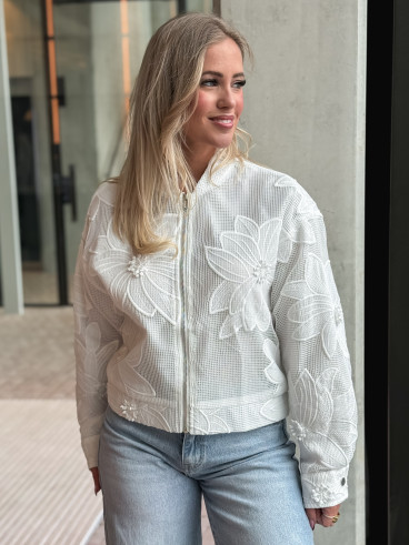 Veste Abigaël - Blanc