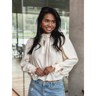 Blouse Pénélope - Jaune beurre