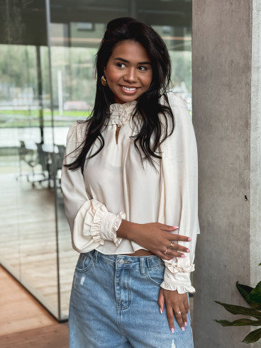 Blouse Pénélope - Jaune beurre Blouse Pénélope - Jaune beurre