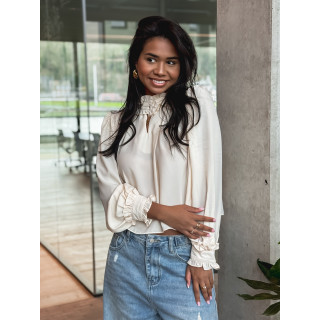 Blouse Pénélope - Jaune beurre