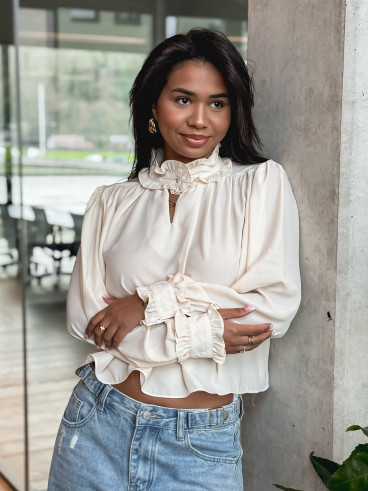 Blouse Pénélope - Jaune beurre Blouse Pénélope - Jaune beurre