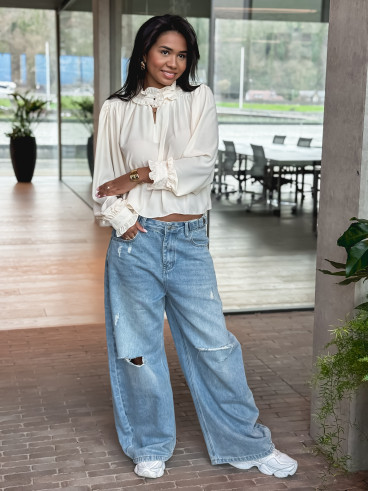 Blouse Pénélope - Jaune beurre Blouse Pénélope - Jaune beurre