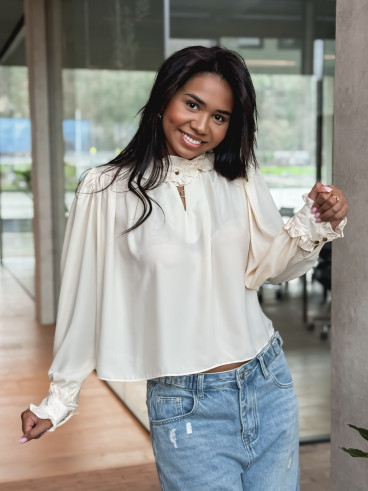 Blouse Pénélope - Jaune beurre Blouse Pénélope - Jaune beurre