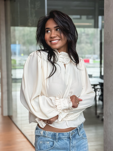 Blouse Pénélope - Jaune beurre Blouse Pénélope - Jaune beurre