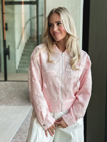 Veste Abigaël - Rose