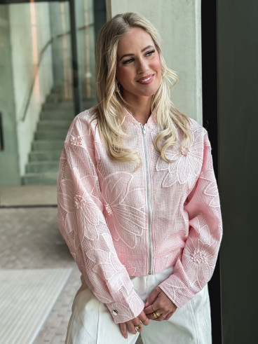 Veste Abigaël - Rose