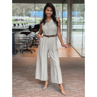 Combinaison pantalon Sirina - Taupe