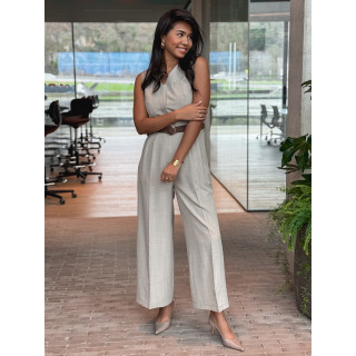 Combinaison pantalon Sirina - Taupe