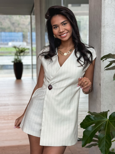 Combinaison short Hélène - Beige Combinaison short Hélène - Beige