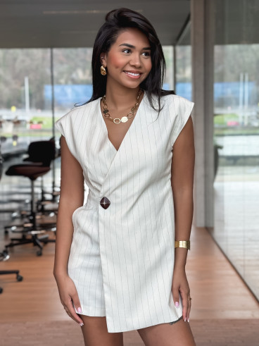 Combinaison short Hélène - Beige Combinaison short Hélène - Beige