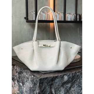 Sac en cuir Eleysa - Ecru