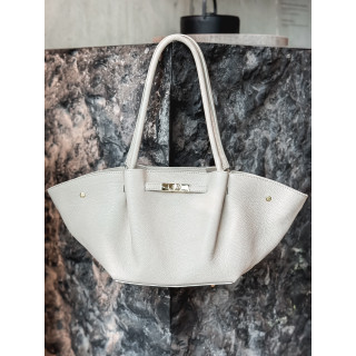 Sac en cuir Eleysa - Ecru