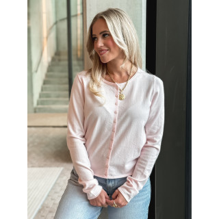 Gilet Florie - Rose poudré