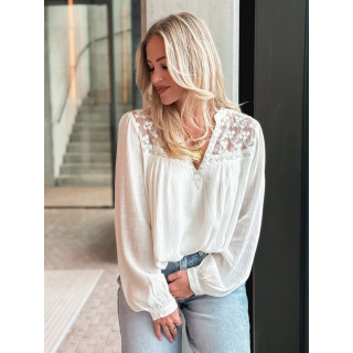 Blouse Enola - Blanc