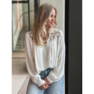 Blouse Enola - Blanc