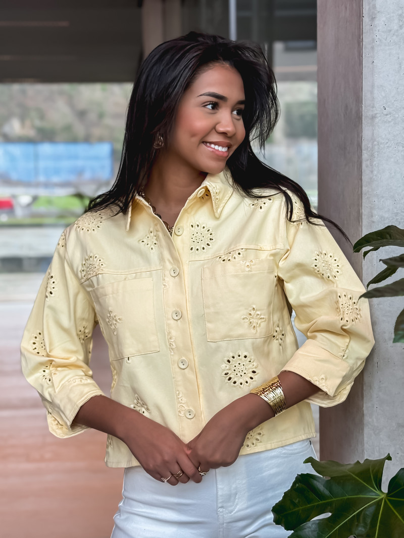 Chemise Calyssa - Jaune