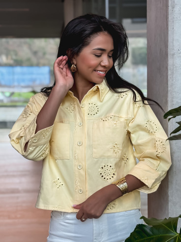 Chemise Calyssa - Jaune
