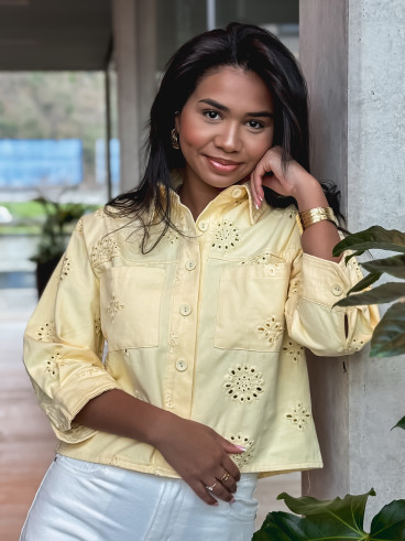 Chemise Calyssa - Jaune