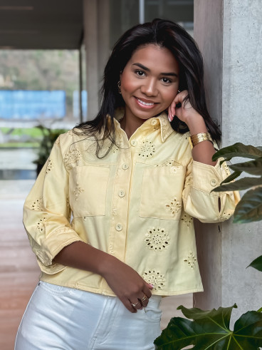 Chemise Calyssa - Jaune