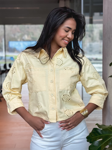 Chemise Calyssa - Jaune