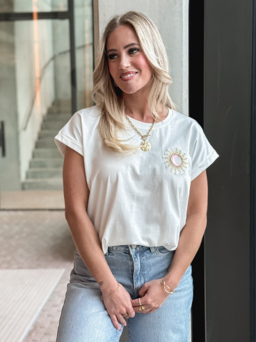 T-shirt Soléane - Blanc