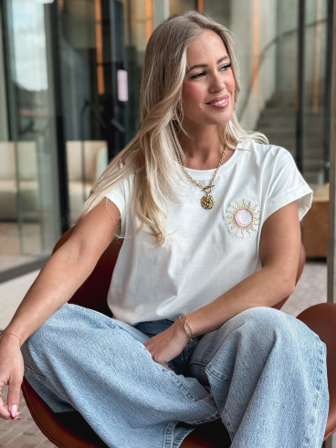 T-shirt Soléane - Blanc