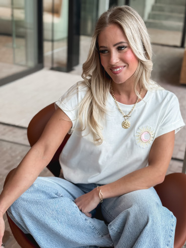 T-shirt Soléane - Blanc